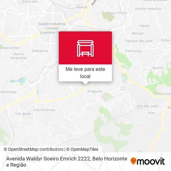 Avenida Waldyr Soeiro Emrich 2222 mapa