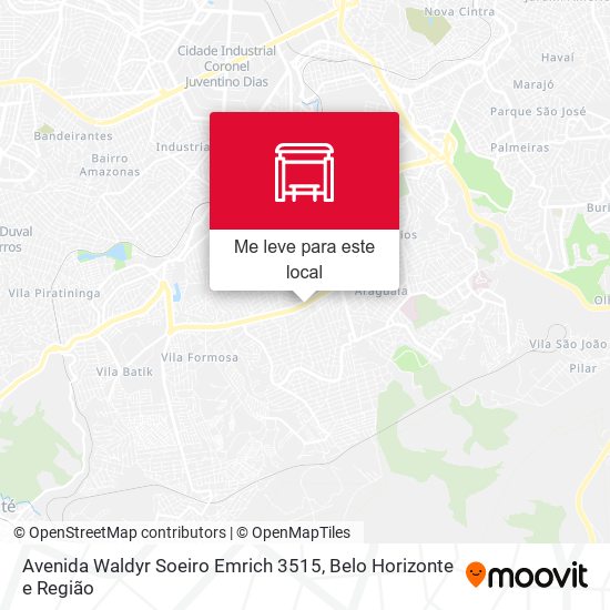 Avenida Waldyr Soeiro Emrich 3515 mapa