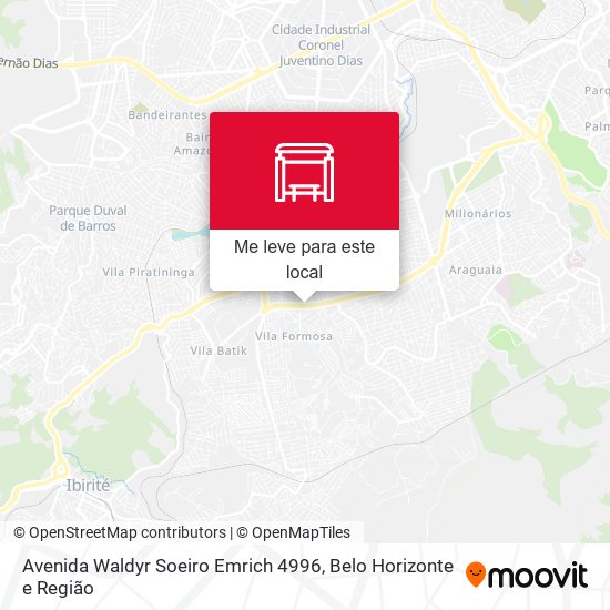 Avenida Waldyr Soeiro Emrich 4996 mapa