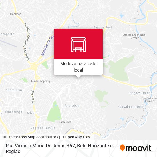 Rua Virginia Maria De Jesus 367 mapa