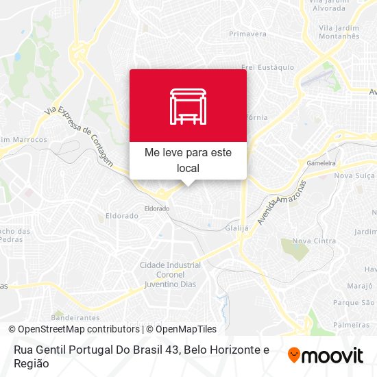 Rua Gentil Portugal Do Brasil 43 mapa