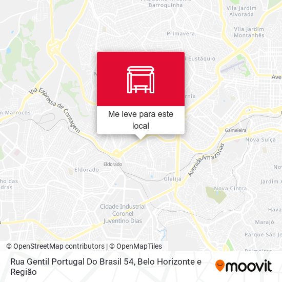 Rua Gentil Portugal Do Brasil 54 mapa