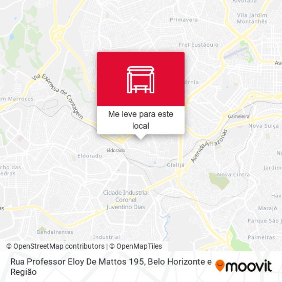 Rua Professor Eloy De Mattos 195 mapa