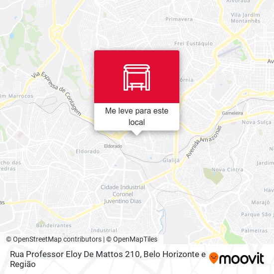 Rua Professor Eloy De Mattos 210 mapa