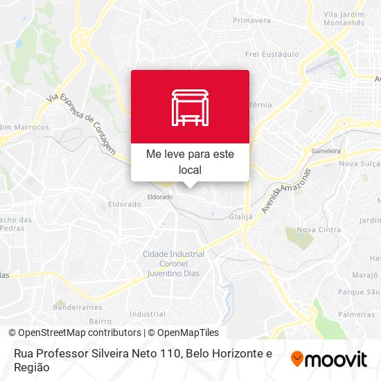 Rua Professor Silveira Neto 110 mapa