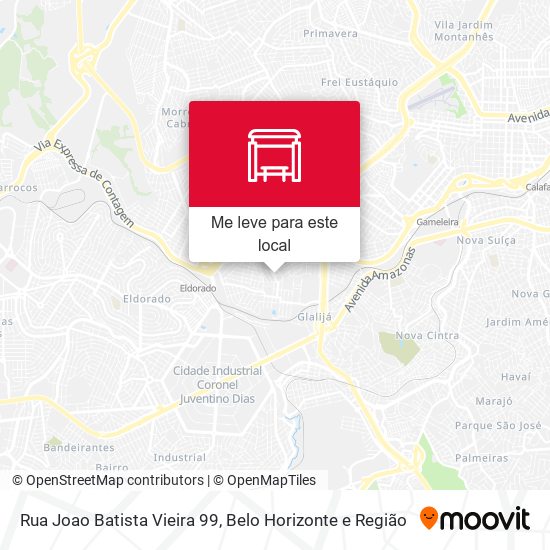 Rua Joao Batista Vieira 99 mapa