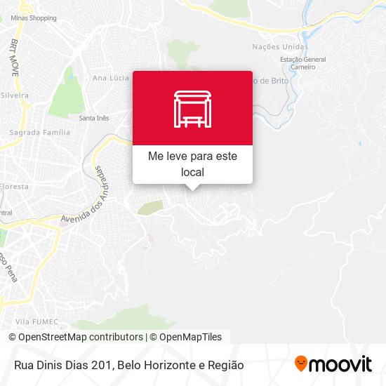 Rua Dinis Dias 201 mapa