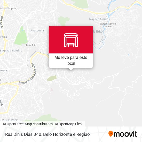 Rua Dinis Dias 340 mapa