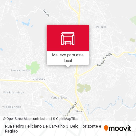 Rua Pedro Feliciano De Carvalho 3 mapa