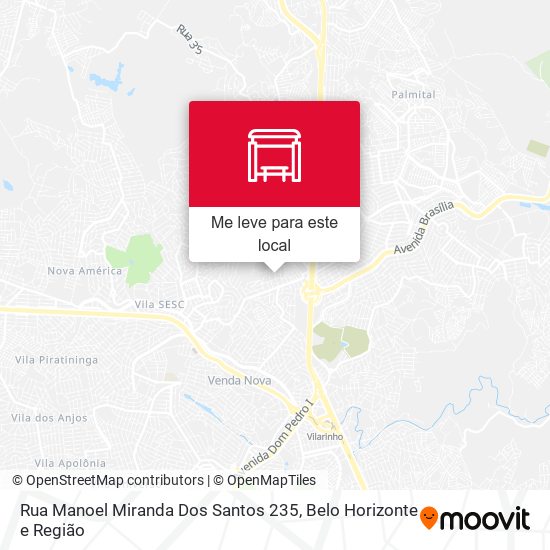 Rua Manoel Miranda Dos Santos 235 mapa