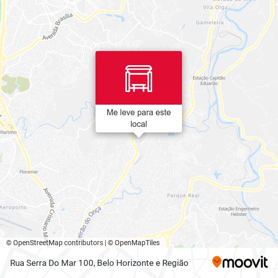 Rua Serra Do Mar 100 mapa
