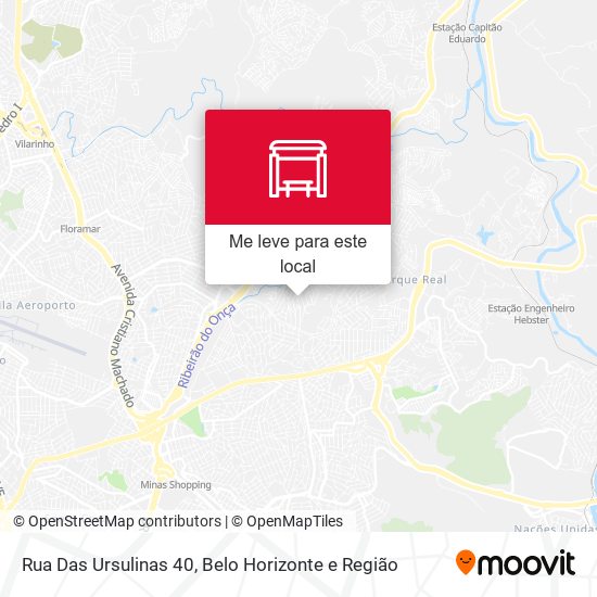 Rua Das Ursulinas 40 mapa
