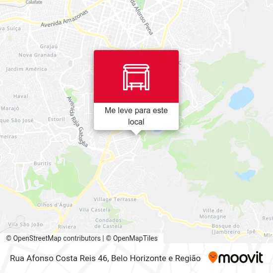 Rua Afonso Costa Reis 46 mapa