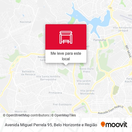 Avenida Miguel Perrela 95 mapa