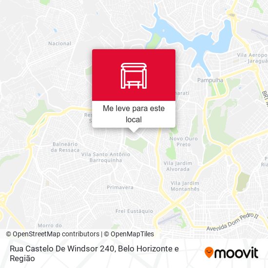Rua Castelo De Windsor 240 mapa