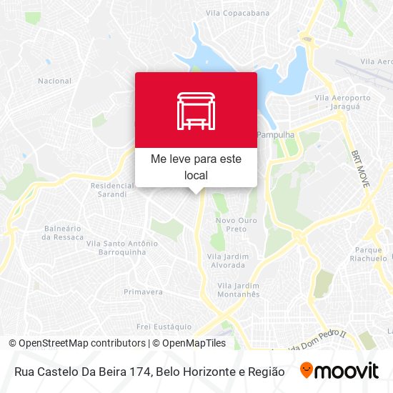 Rua Castelo Da Beira 174 mapa