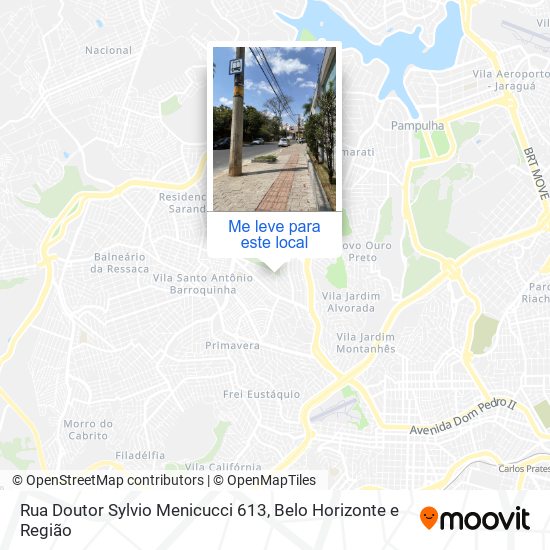 Rua Doutor Sylvio Menicucci 613 mapa