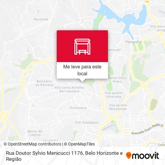 Rua Doutor Sylvio Menicucci 1176 mapa