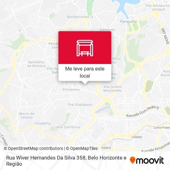 Rua Wiver Hernandes Da Silva 358 mapa