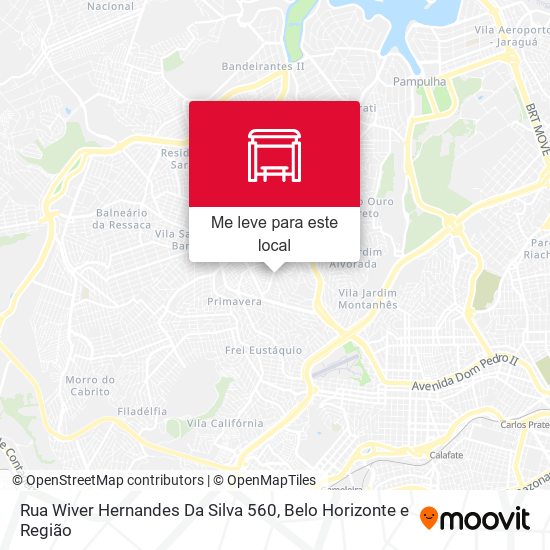 Rua Wiver Hernandes Da Silva 560 mapa