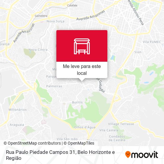 Rua Paulo Piedade Campos 31 mapa