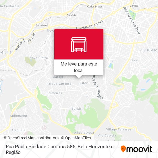 Rua Paulo Piedade Campos 585 mapa