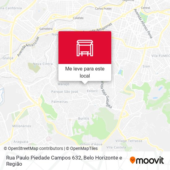 Rua Paulo Piedade Campos 632 mapa