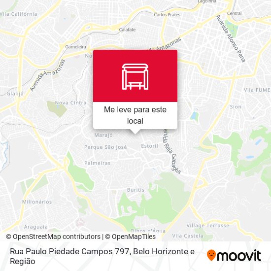 Rua Paulo Piedade Campos 797 mapa