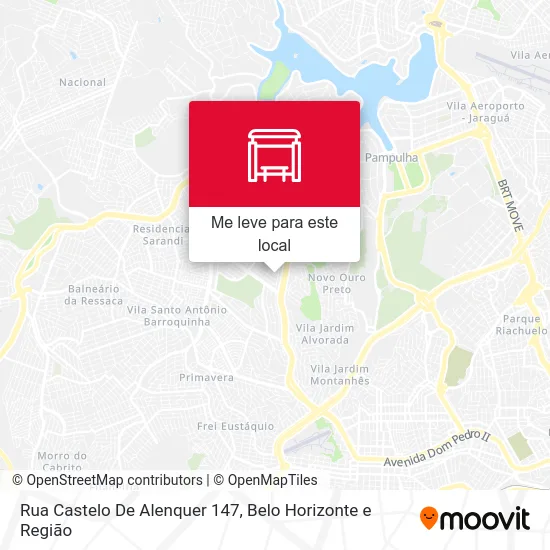 Rua Castelo De Alenquer 147 mapa