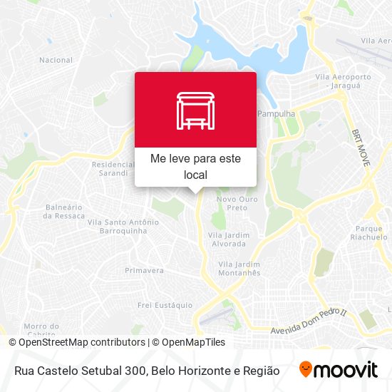 Rua Castelo Setubal 300 mapa