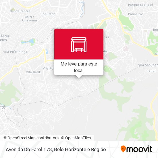Avenida Do Farol 178 mapa