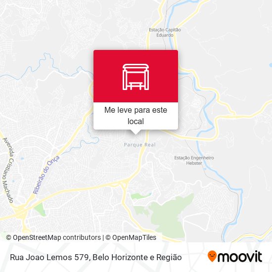 Rua Joao Lemos 579 mapa