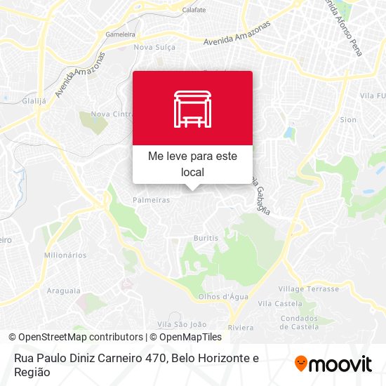 Rua Paulo Diniz Carneiro 470 mapa