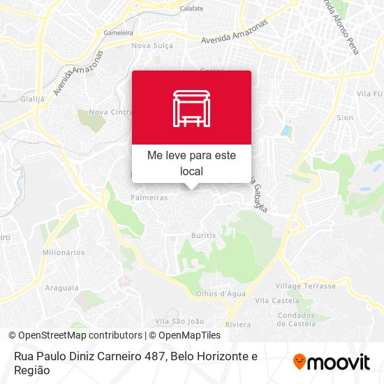 Rua Paulo Diniz Carneiro 487 mapa