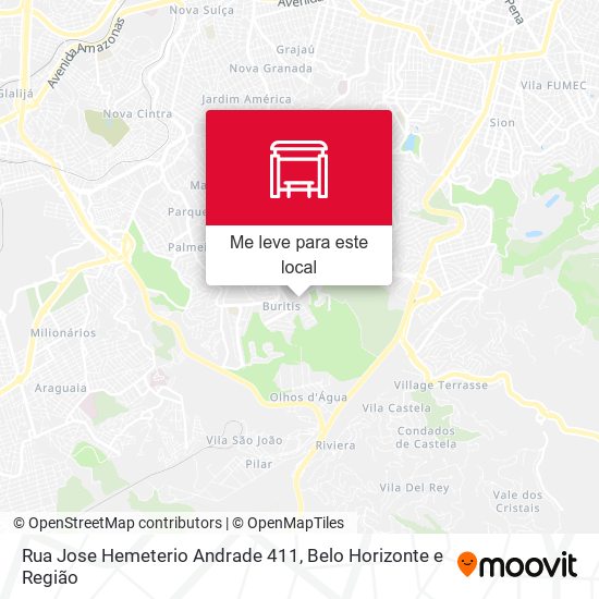 Rua Jose Hemeterio Andrade 411 mapa
