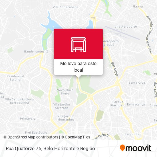 Rua Quatorze 75 mapa