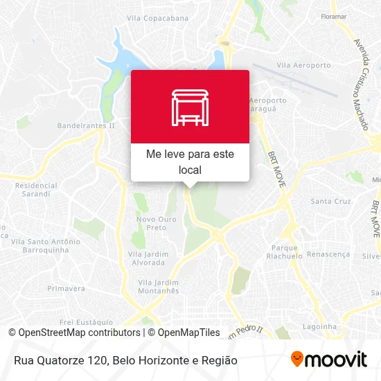 Rua Quatorze 120 mapa