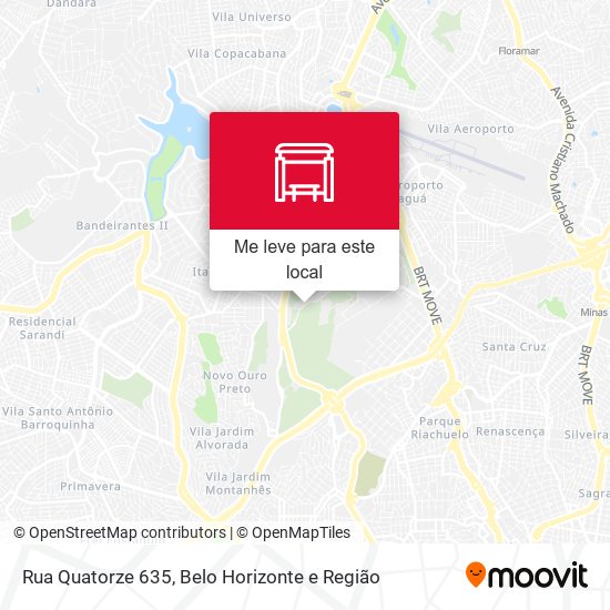 Rua Quatorze 635 mapa