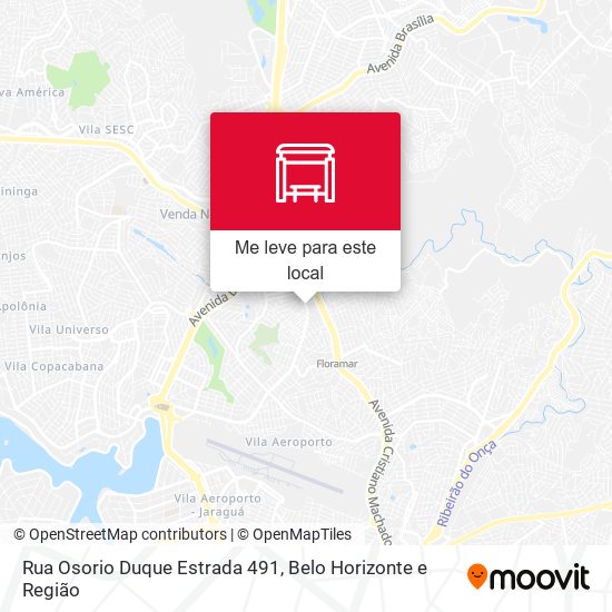 Rua Osorio Duque Estrada 491 mapa