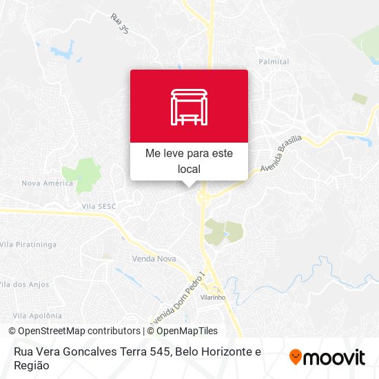 Rua Vera Goncalves Terra 545 mapa