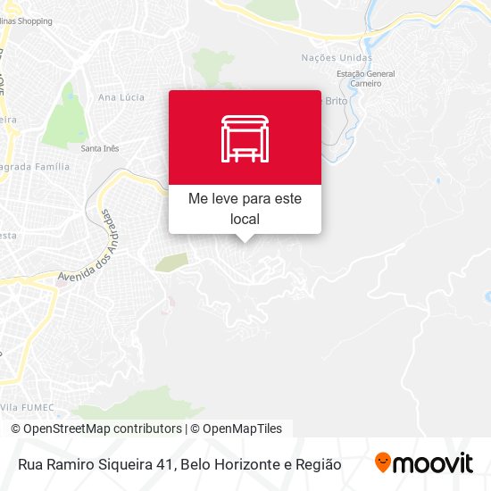 Rua Ramiro Siqueira 41 mapa