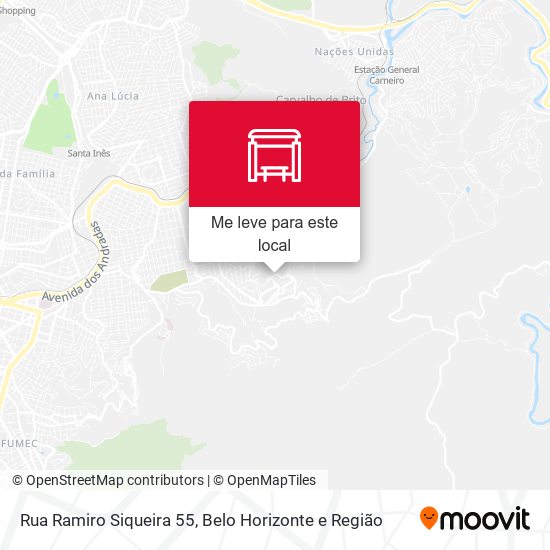 Rua Ramiro Siqueira 55 mapa