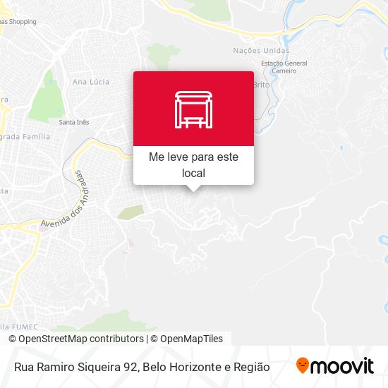 Rua Ramiro Siqueira 92 mapa