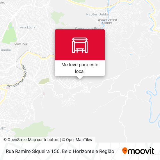 Rua Ramiro Siqueira 156 mapa