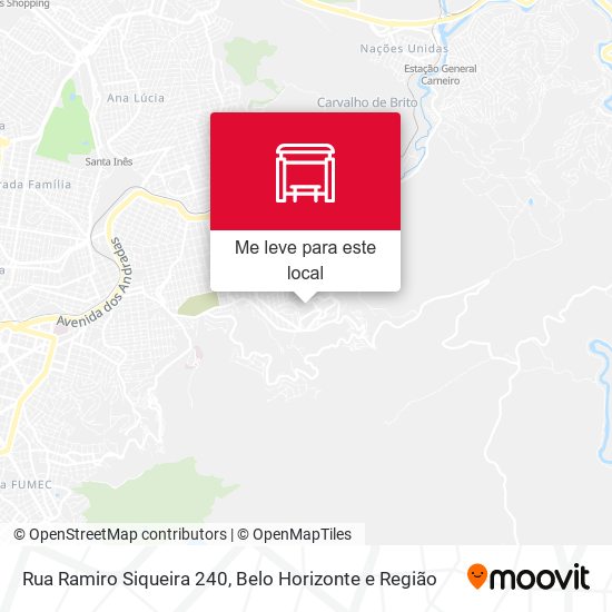 Rua Ramiro Siqueira 240 mapa