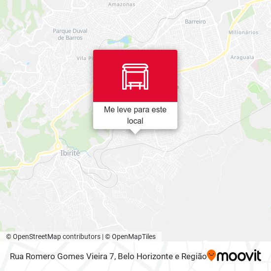 Rua Romero Gomes Vieira 7 mapa