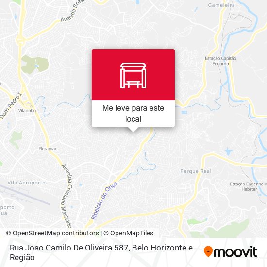 Rua Joao Camilo De Oliveira 587 mapa