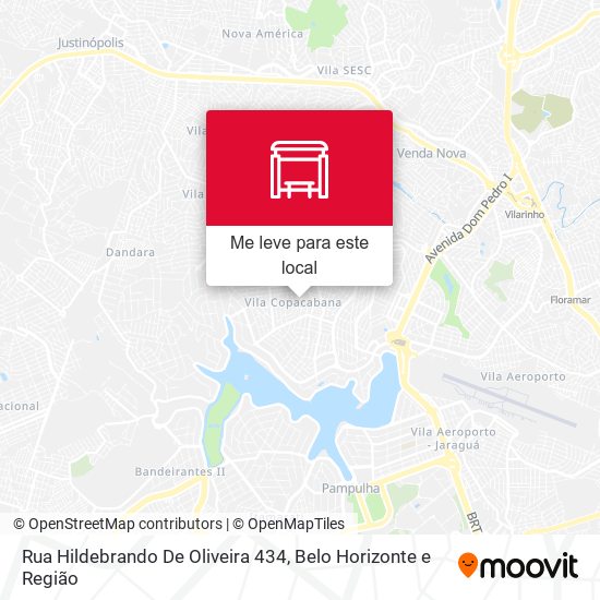 Rua Hildebrando De Oliveira 434 mapa