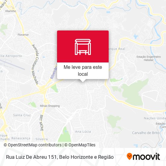 Rua Luiz De Abreu 151 mapa