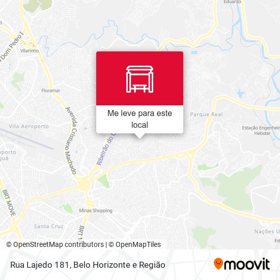 Rua Lajedo 181 mapa